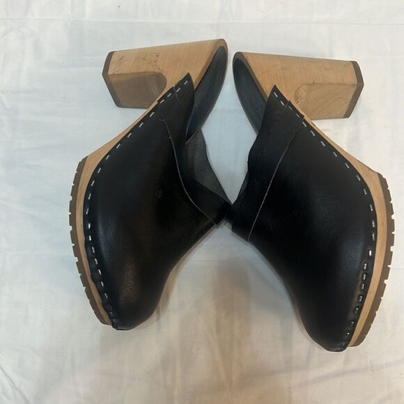 Novacas wooden handmade made in Portugal built by kindness open heel wedge - Picture 3 of 7